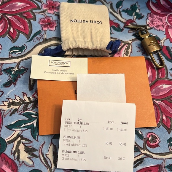 Loui Vuitton 30 Damier Ebene Speedy Bandolier. - Picture 16 of 16